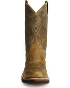 Ariat Men's Heritage Crepe Western Boots -Western Cowboy Equipment 030188 B8 FT