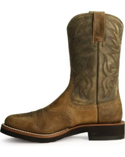 Ariat Men's Heritage Crepe Western Boots -Western Cowboy Equipment 030188 B8 LT