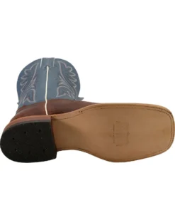 Tony Lama Men's Americana Western Boots - Broad Square Toe 11 Tony Lama Men's Americana Western Boots - Broad Square Toe -Western Cowboy Equipment 036F27 C4 BM