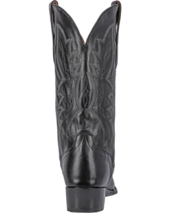 El Dorado Men's Round Toe Vanquished Calf Western Boots 13 El Dorado Men's Round Toe Vanquished Calf Western Boots -Western Cowboy Equipment 036V29 89 BK