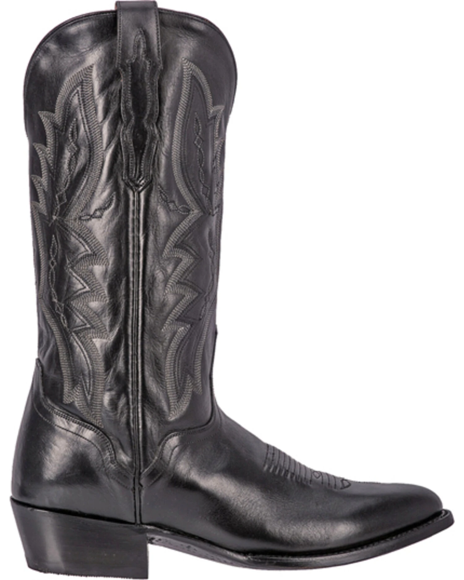 El Dorado Men's Round Toe Vanquished Calf Western Boots 2 El Dorado Men's Round Toe Vanquished Calf Western Boots - Image 2