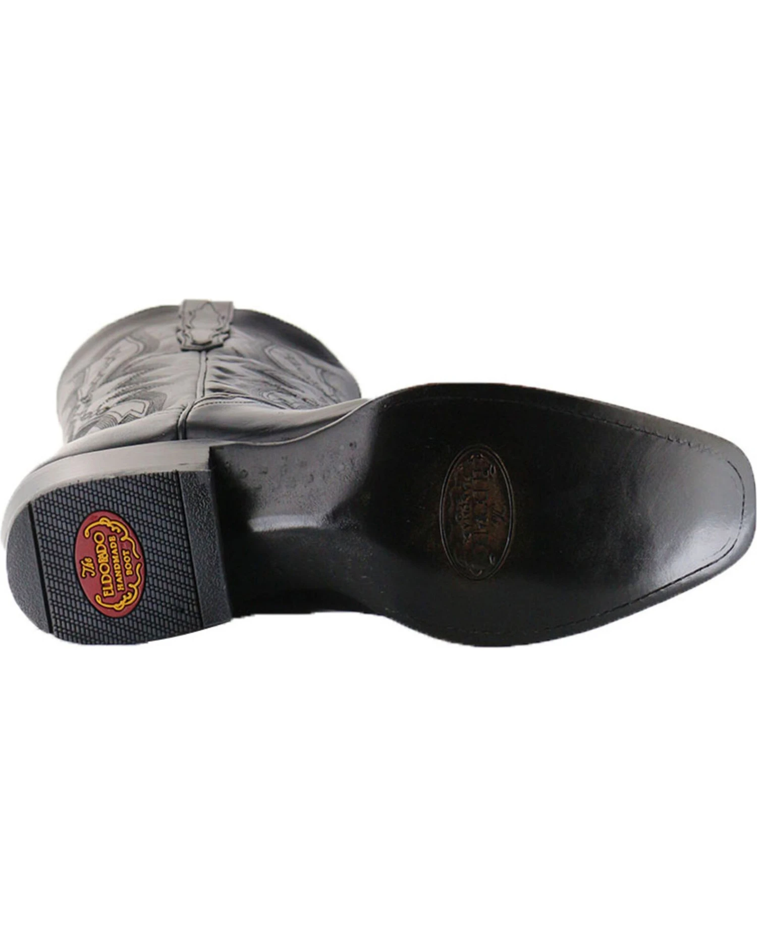 El Dorado Men's Handmade Vanquished Calf Western Boots - Square Toe 5 El Dorado Men's Handmade Vanquished Calf Western Boots - Square Toe - Image 5