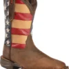 Durango Men's Patriotic Square Toe Western Boots