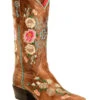 Macie Bean Women's Rose Garden Western Boots - Snip Toe