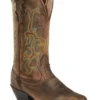 Justin Women's 12" Square Toe Stampede Western Boots