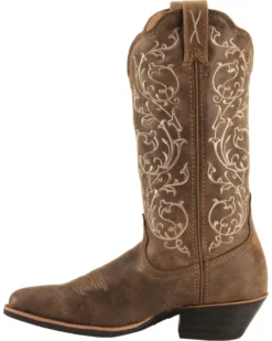 Twisted X Women's Fancy Stitched Western Performance Boots - Medium Toe -Western Cowboy Equipment 045R07 ZS LT