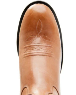 Old West Little Girls' Corona Calfskin Western Boots - Round Toe -Western Cowboy Equipment 053383 7049 P6