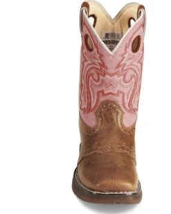 Durango Girls' Western Boots - Square Toe 10 Durango Girls' Western Boots - Square Toe -Western Cowboy Equipment 053748 22 FT