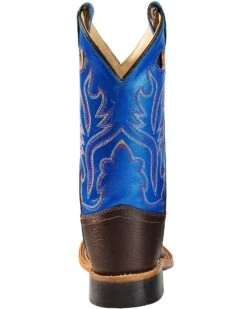 Cody James Boys' Thunder Western Boots - Square Toe -Western Cowboy Equipment 053833 WT BK