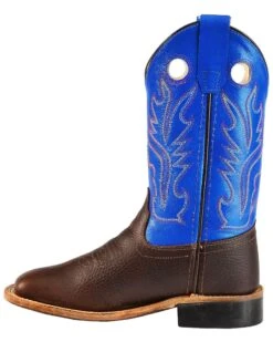 Cody James Boys' Thunder Western Boots - Square Toe -Western Cowboy Equipment 053833 WT LT