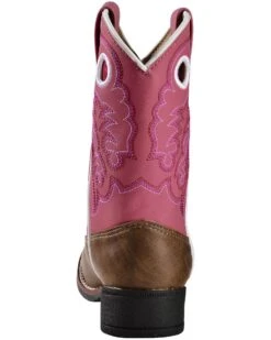 Laredo Kid's Mahaska Square Toe Western Boots -Western Cowboy Equipment 053855 22 BK
