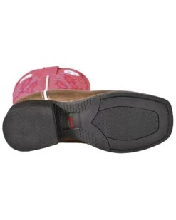 Laredo Kid's Mahaska Square Toe Western Boots -Western Cowboy Equipment 053855 22 BM