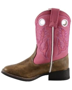 Laredo Kid's Mahaska Square Toe Western Boots -Western Cowboy Equipment 053855 22 LT