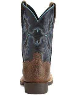 Ariat Boys' Tombstone Western Boots - Broad Square Toe 9 Ariat Boys' Tombstone Western Boots - Broad Square Toe -Western Cowboy Equipment 053D32 B8 BK