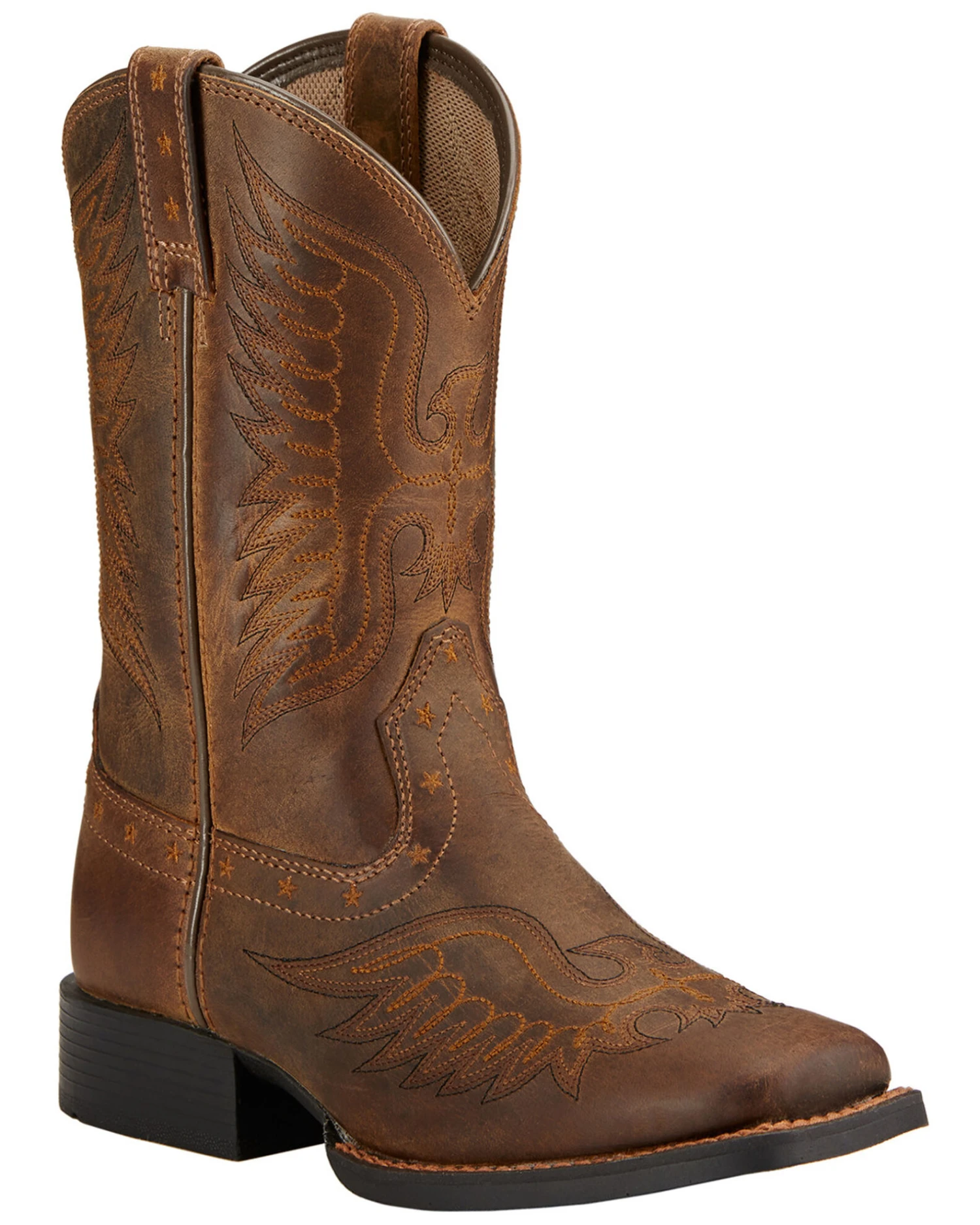 Ariat Boys' Honor Western Boots - Square Toe 1 Ariat Boys' Honor Western Boots - Square Toe