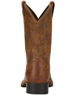 Ariat Boys' Honor Western Boots - Square Toe  -Western Cowboy Equipment 053M42 B1 BK