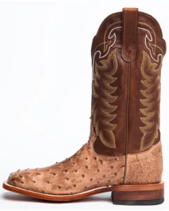 Tony Lama Men's San Saba Full Quill Ostrich Exotic Boots -Western Cowboy Equipment 066814 47 P3