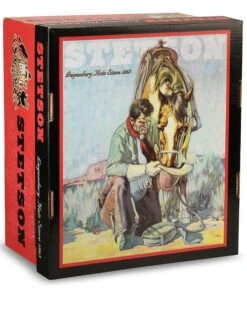 Stetson Seminole 4X Buffalo Fur Felt Hat -Western Cowboy Equipment 096A49 Q4 D3