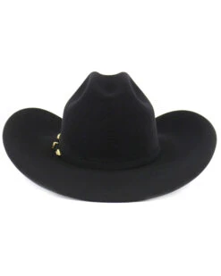 Cody James Men's 10X Black Fur Felt Cowboy Hat 8 Cody James Men's 10X Black Fur Felt Cowboy Hat -Western Cowboy Equipment 096R12 89 P2