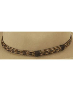 Austin Accent Braided Horsehair Hat Band