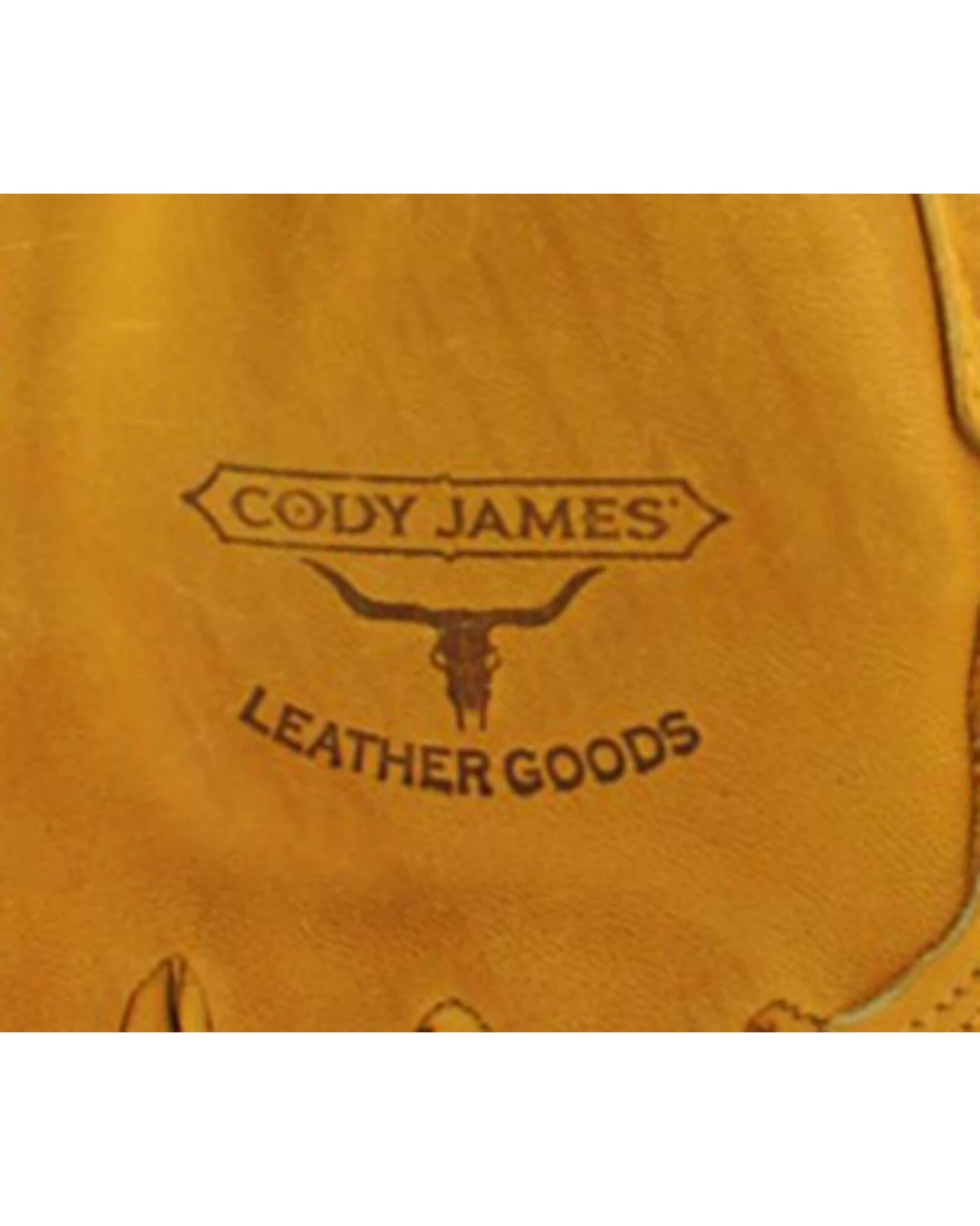 Cody James® Men's Gold Grain Cowhide Work Gloves 2 Cody James® Men's Gold Grain Cowhide Work Gloves - Image 2