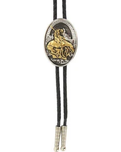 Cody James® Men's Horse And Rider Bolo Tie