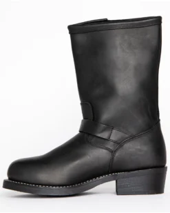Brothers & Sons Men's Engineer Motorcycle Boots - Round Toe -Western Cowboy Equipment 2000078014 001 LT