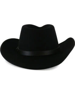 Cody James Men's Santa Ana Black Wool Felt Hat -Western Cowboy Equipment 2000110912 001 P2