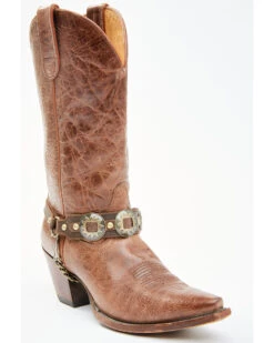 Almax Women's Studded Leather Boot Bracelet