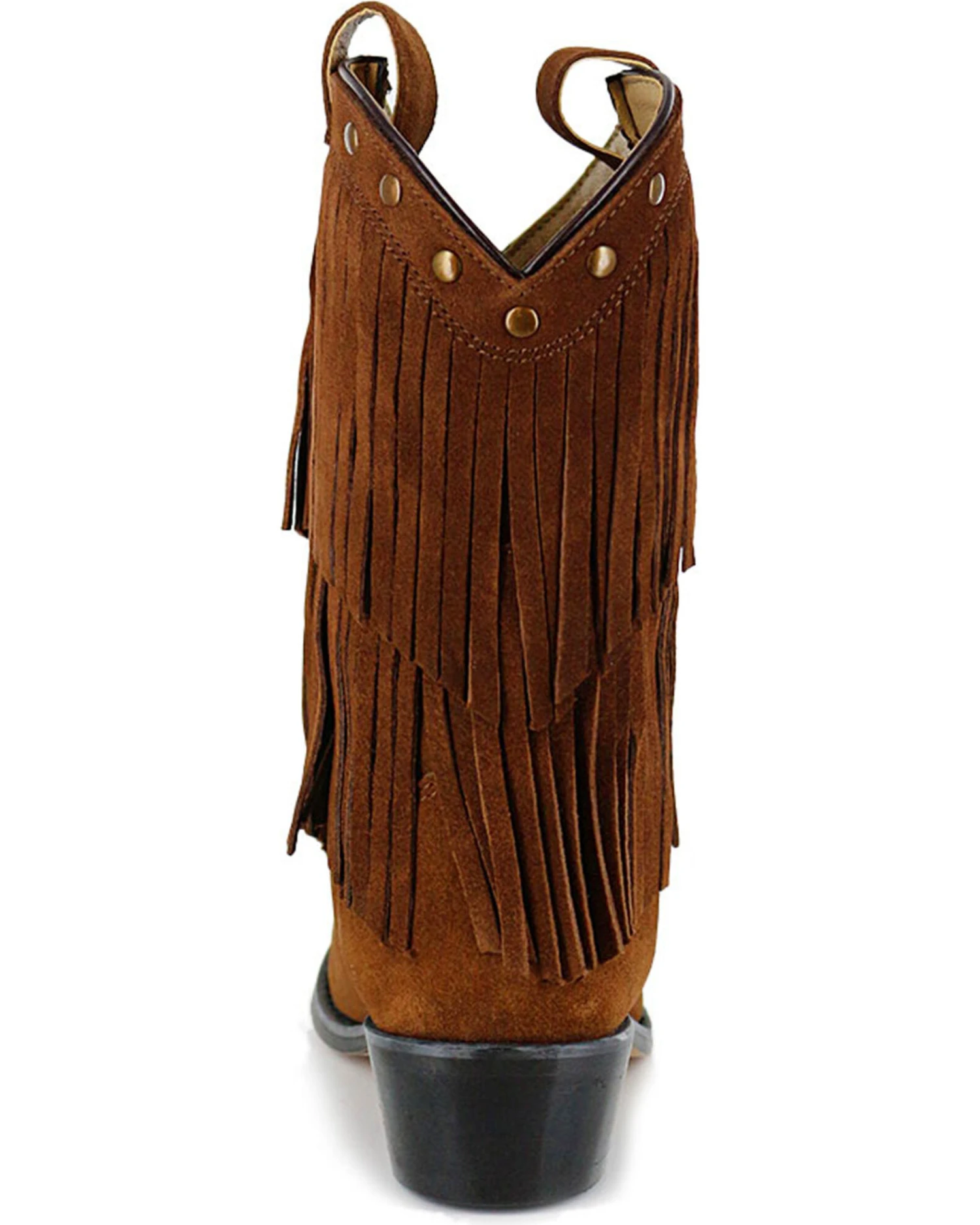 Shyanne® Girls' Fringe Snip Toe Western Boots 7 Shyanne® Girls' Fringe Snip Toe Western Boots - Image 7