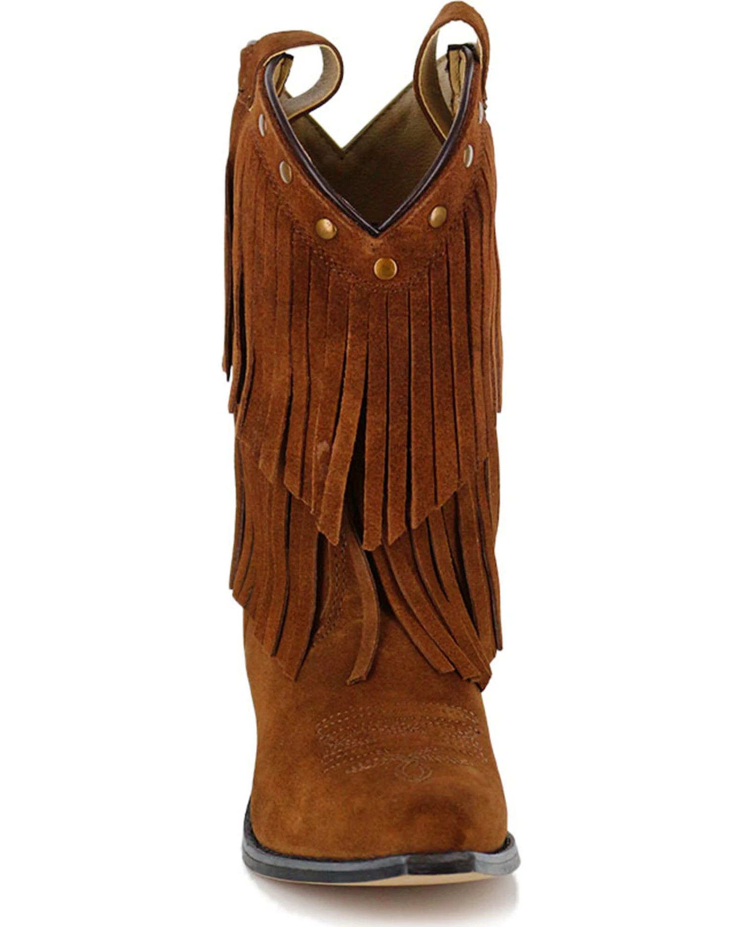 Shyanne® Girls' Fringe Snip Toe Western Boots 4 Shyanne® Girls' Fringe Snip Toe Western Boots - Image 4