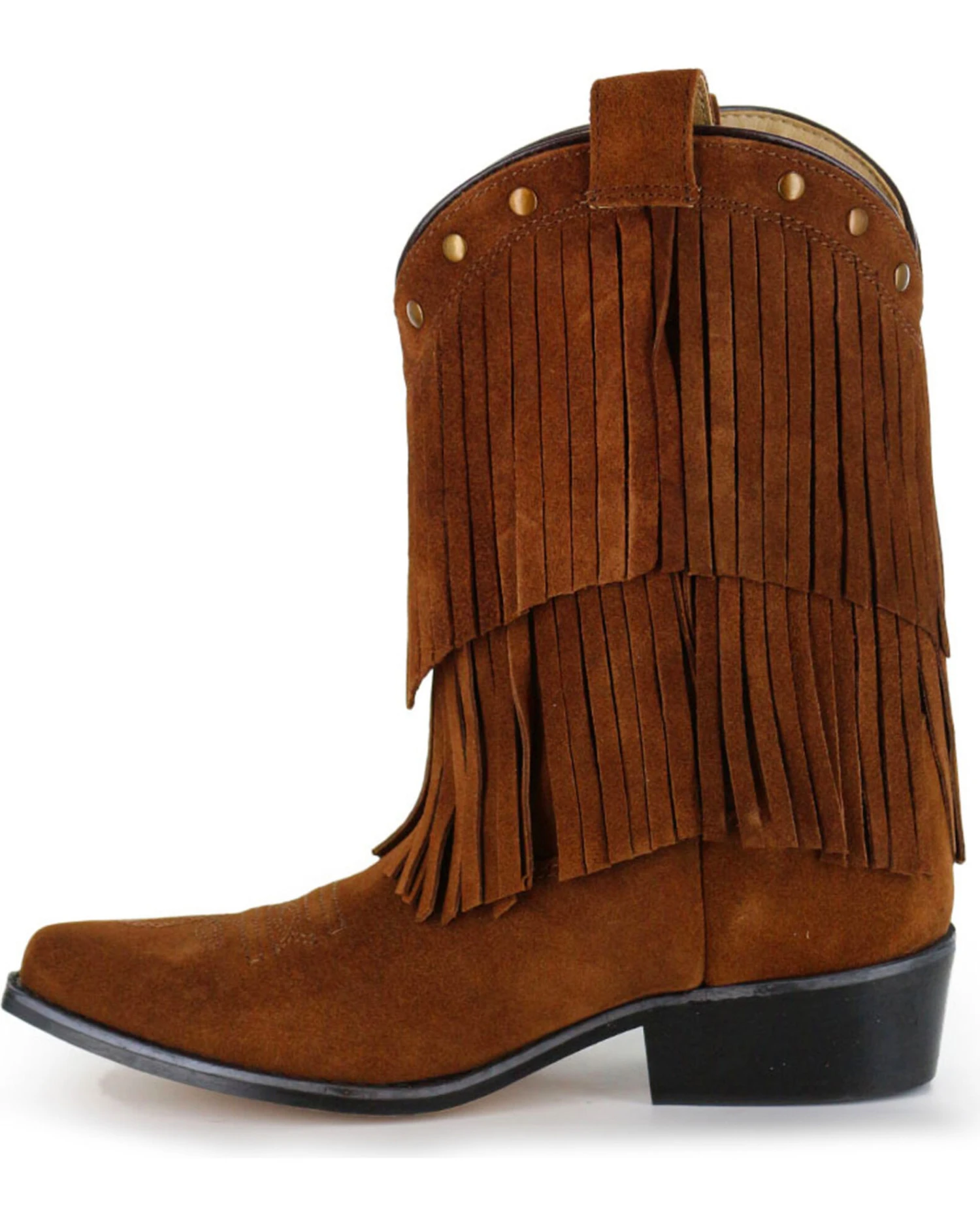 Shyanne® Girls' Fringe Snip Toe Western Boots 3 Shyanne® Girls' Fringe Snip Toe Western Boots - Image 3