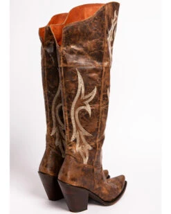 Dan Post Women's Jilted Knee High Western Boots -Western Cowboy Equipment 2000206305 203 BK