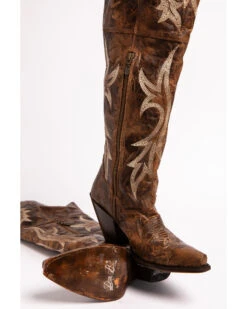 Dan Post Women's Jilted Knee High Western Boots -Western Cowboy Equipment 2000206305 203 BM