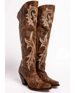 Dan Post Women's Jilted Knee High Western Boots -Western Cowboy Equipment 2000206305 203 FT
