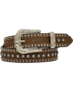 Angel Ranch Women's 1.5" Gun Shell Concho Fashion Belt