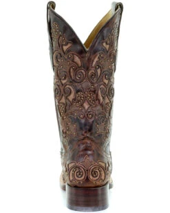Corral Women's Embroidered Stud Inlay Western Boots 9 Corral Women's Embroidered Stud Inlay Western Boots -Western Cowboy Equipment 2000213351 200 BK