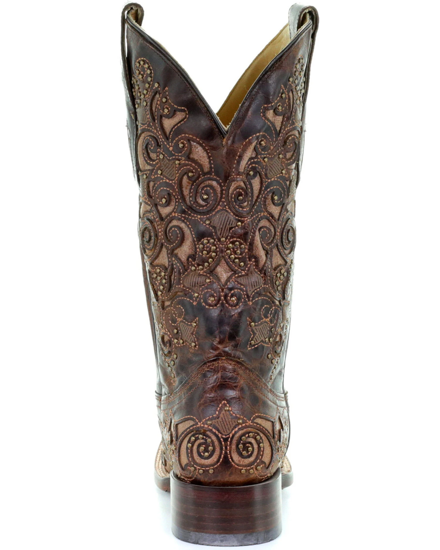 Corral Women's Embroidered Stud Inlay Western Boots 5 Corral Women's Embroidered Stud Inlay Western Boots - Image 5