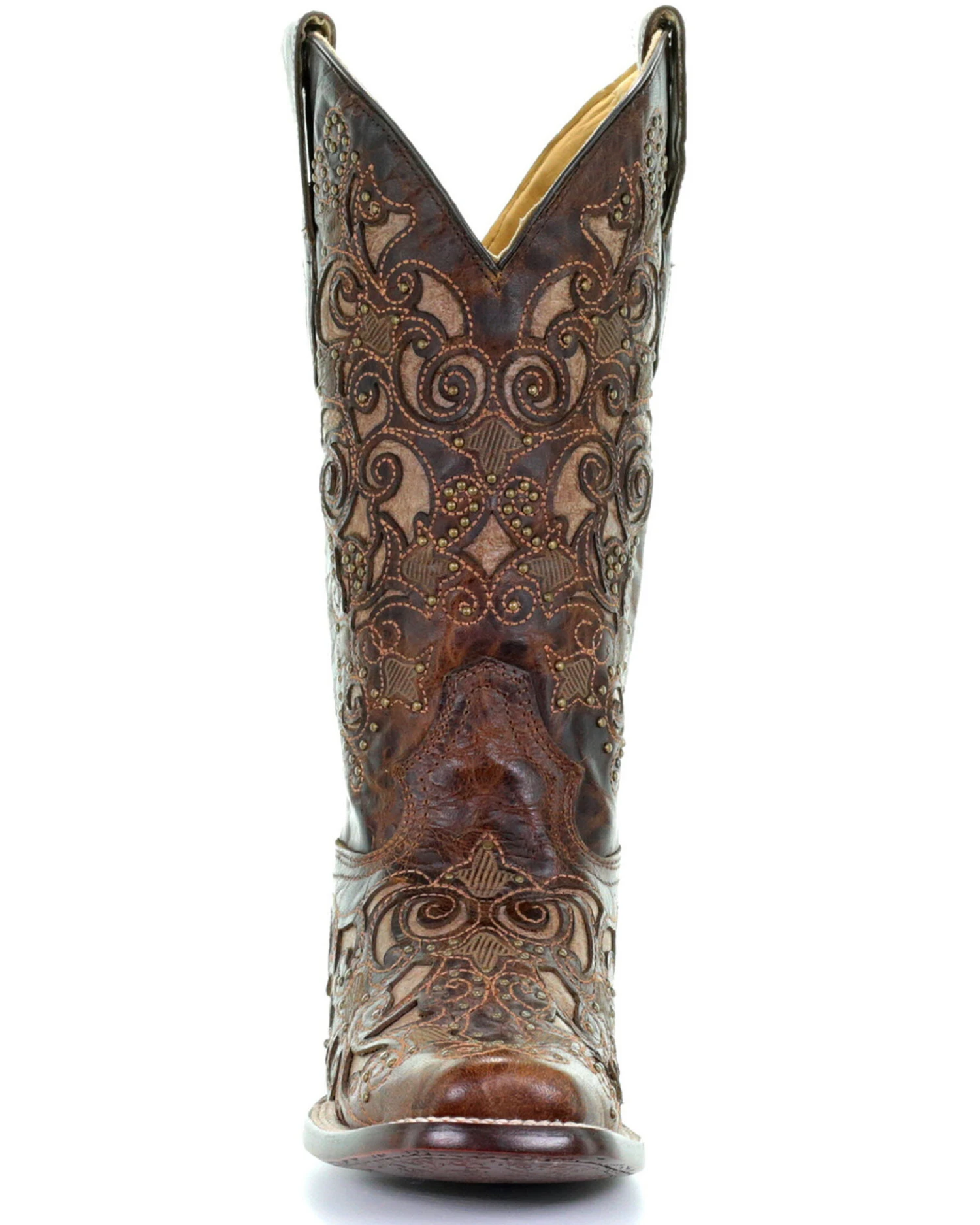 Corral Women's Embroidered Stud Inlay Western Boots 4 Corral Women's Embroidered Stud Inlay Western Boots - Image 4