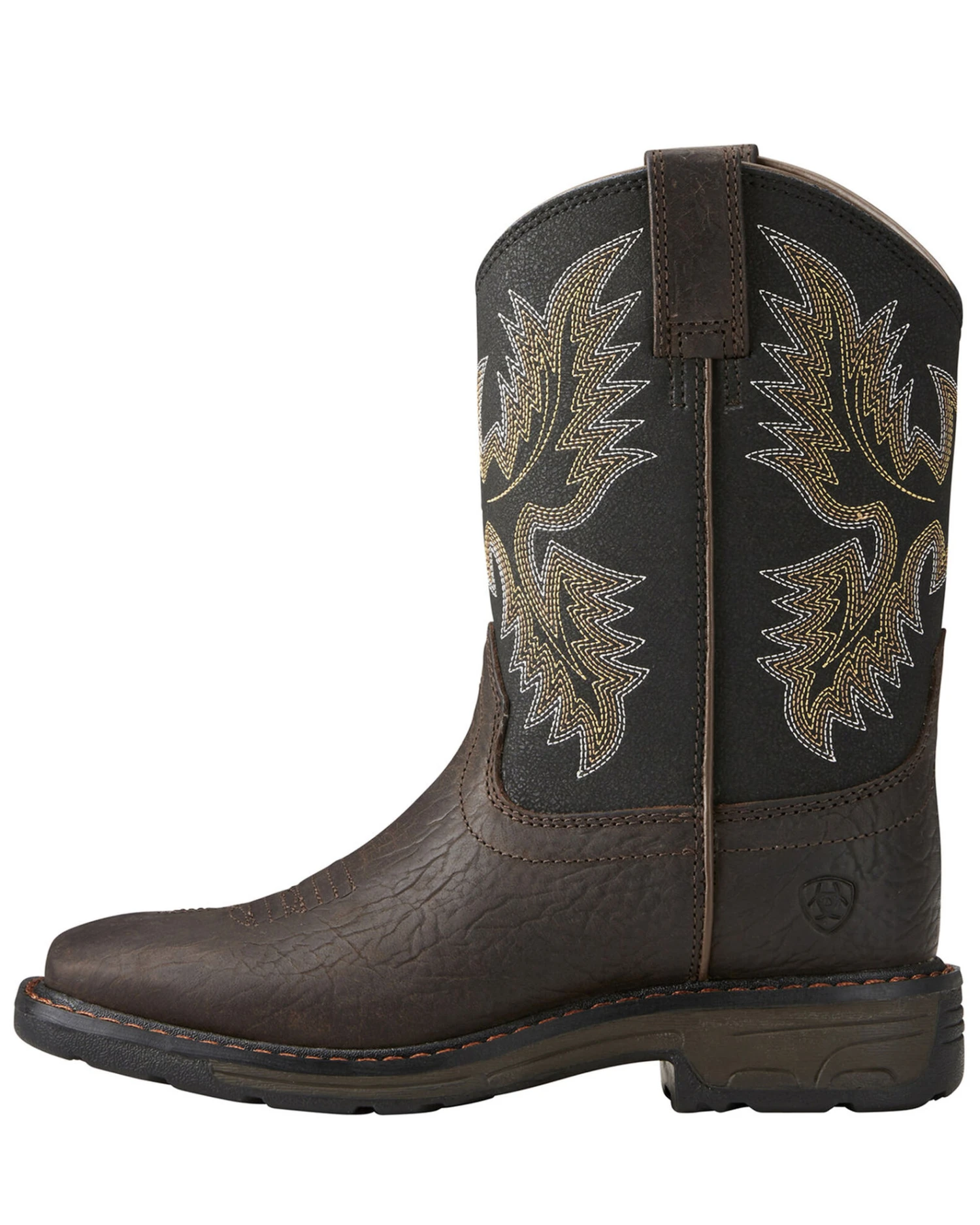 Ariat Youth Boys' Workhog Bruin Western Boots 2 Ariat Youth Boys' Workhog Bruin Western Boots - Image 2