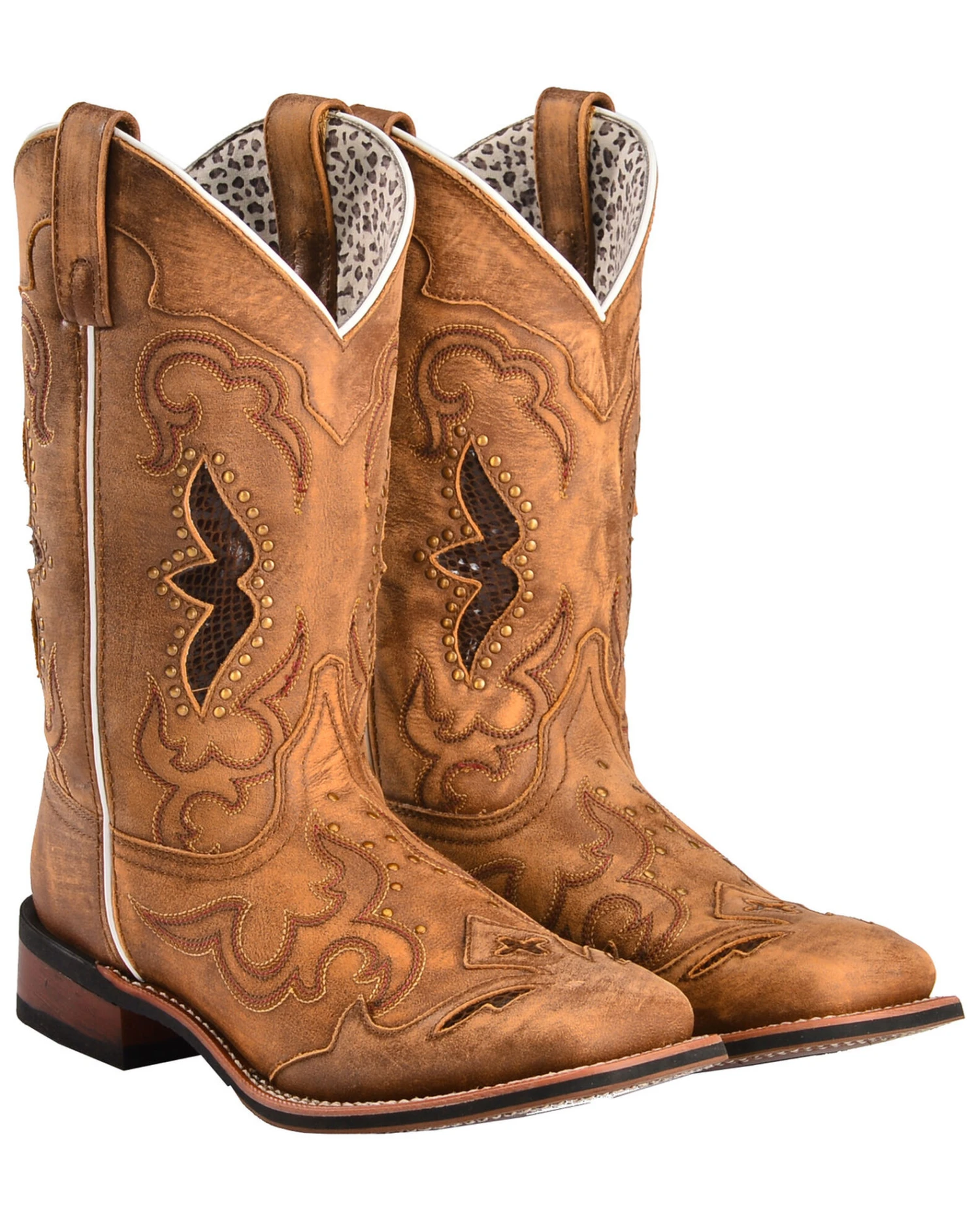 Laredo Women's Spellbound Western Performance Boots - Broad Square Toe 1 Laredo Women's Spellbound Western Performance Boots - Broad Square Toe
