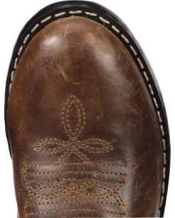 Cody James Boys' Two-Tone Embroidered Western Boots - Round Toe -Western Cowboy Equipment 2000221649 200 TP