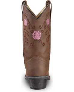 Shyanne Girls' Floral Embroidered Western Boots - Pointed Toe 13 Shyanne Girls' Floral Embroidered Western Boots - Pointed Toe -Western Cowboy Equipment 2000221650 200 BK