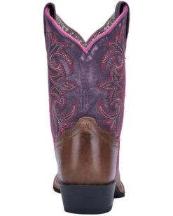 Dan Post Girls' Majesty Western Boots - Square Toe -Western Cowboy Equipment 2000225518 200 P4
