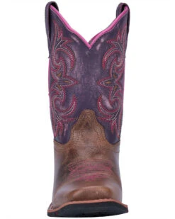 Dan Post Girls' Majesty Western Boots - Square Toe -Western Cowboy Equipment 2000225518 200 P5