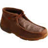 Twisted X Women's Brown Driving Moc Shoes - Moc Toe 