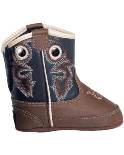 Double Barrel Infant Boys' Trace Baby Bucker Boots - Round Toe -Western Cowboy Equipment 2000226869 200 RT