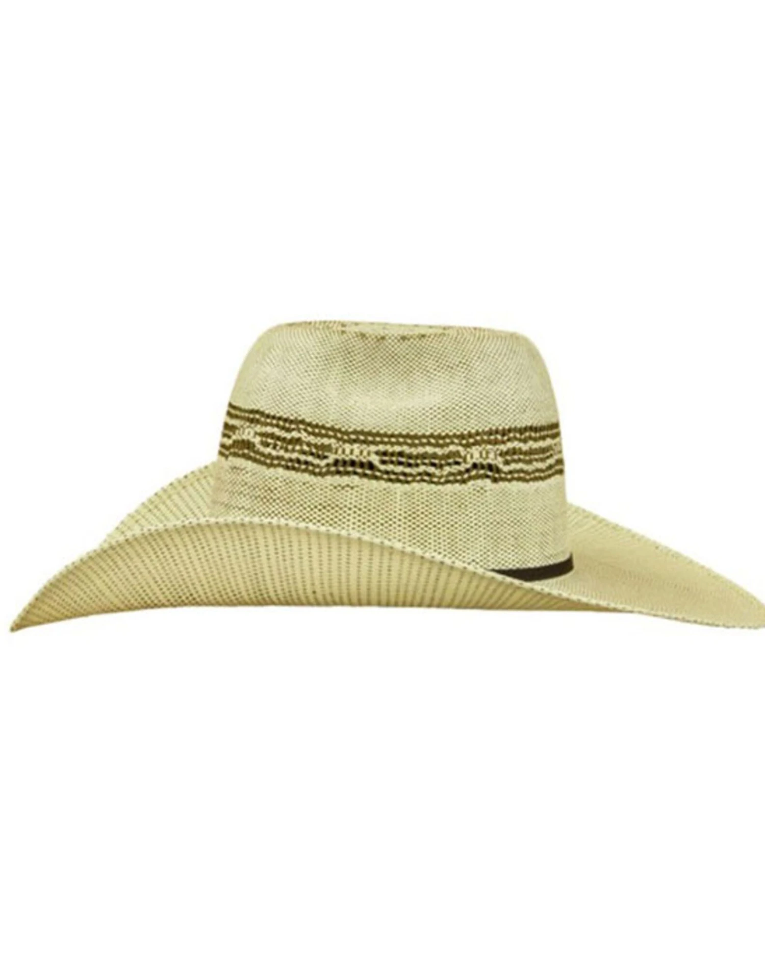 Ariat Men's Multi Tonal Straw Flat Western Hat 2 Ariat Men's Multi Tonal Straw Flat Western Hat - Image 2