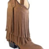 Old West Girls' Fringe Western Boots - Pointed Toe