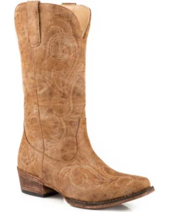 Roper Women's Riley Vintage Western Boots - Snip Toe